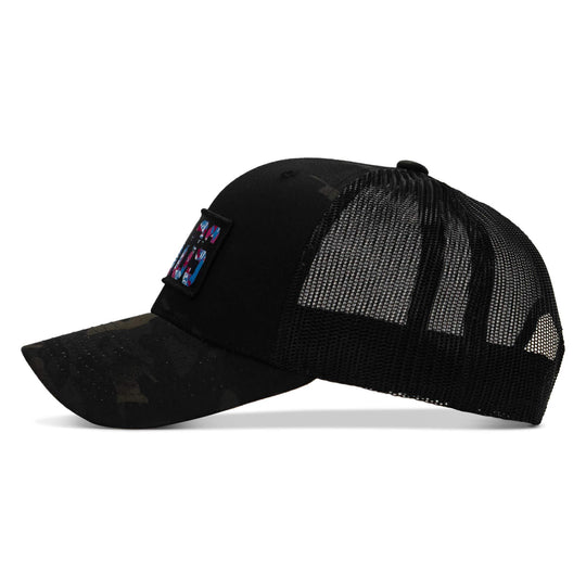 One Revolver Surfboards - Chaos Hawaiian Patch Snapback Hat HEADWEAR