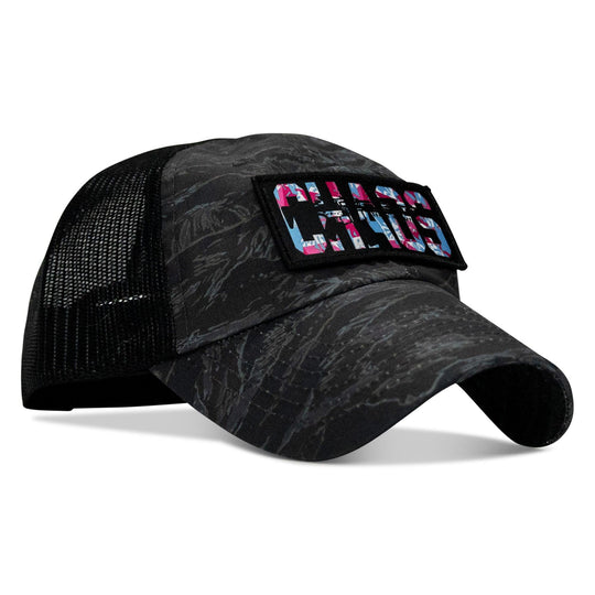 One Revolver Surfboards - Chaos Hawaiian Patch Tactical Ripstop Mesh Snapback Hat HEADWEAR