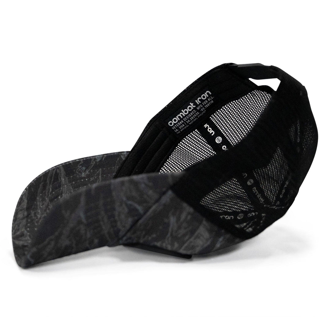 One Revolver Surfboards - Chaos Hawaiian Patch Tactical Ripstop Mesh Snapback Hat HEADWEAR