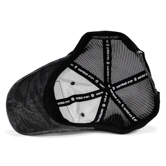 One Revolver Surfboards - Chaos Hawaiian Patch Tactical Ripstop Mesh Snapback Hat HEADWEAR