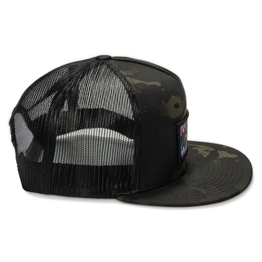 Chaos Hawaiian Flatbill SnapBack Hat