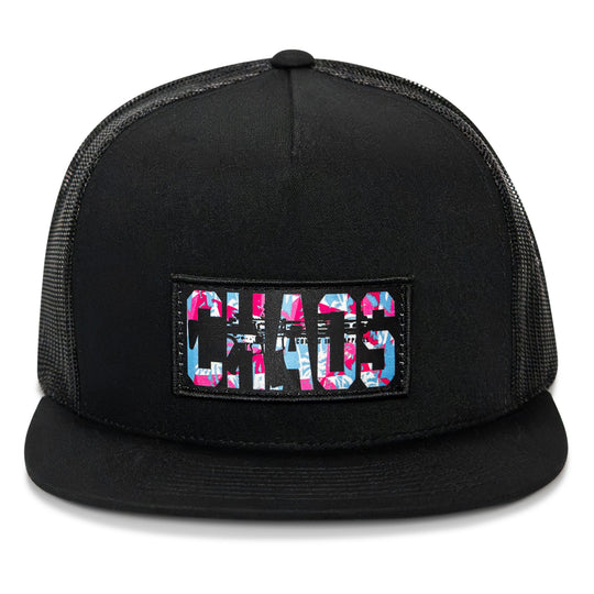 Chaos Hawaiian Flatbill SnapBack Hat