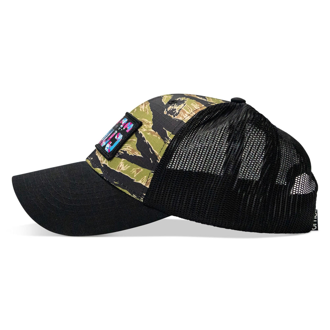 One Revolver Surfboards - Chaos Hawaiian Patch Original Ripstop Snapback Hat HEADWEAR