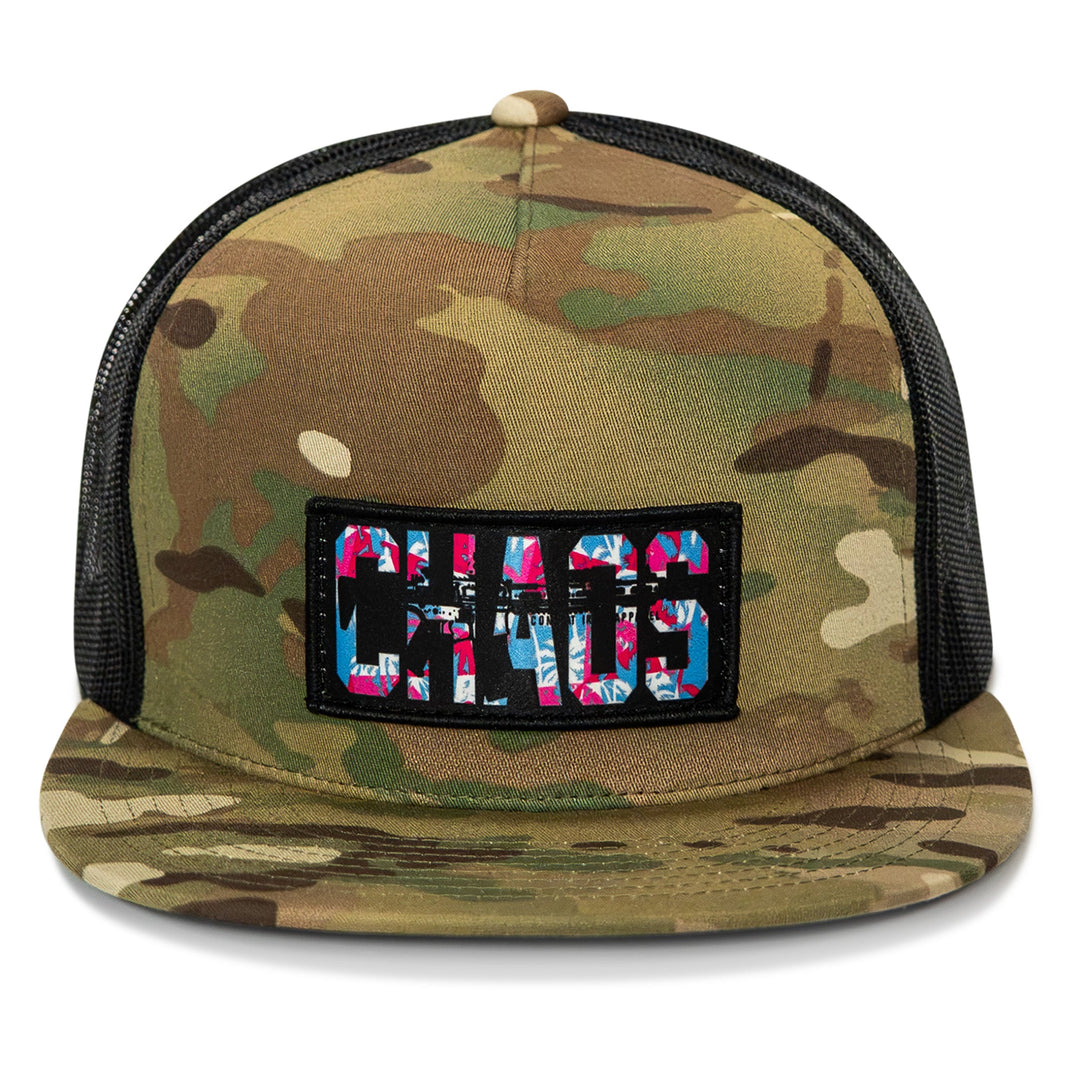 Chaos Hawaiian Flatbill SnapBack Hat