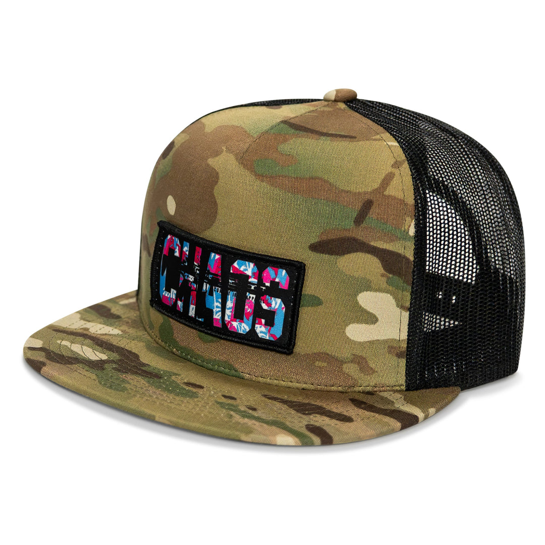 Chaos Hawaiian Flatbill SnapBack Hat
