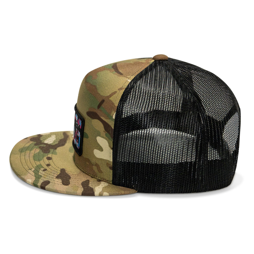 Chaos Hawaiian Flatbill SnapBack Hat