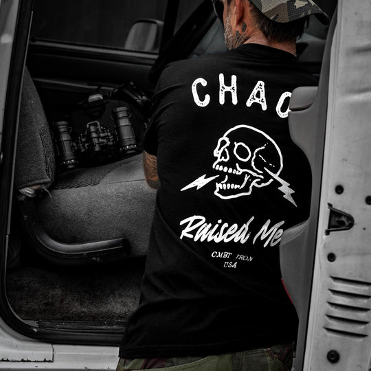 One Revolver Surfboards - Chaos Raised Me Men&