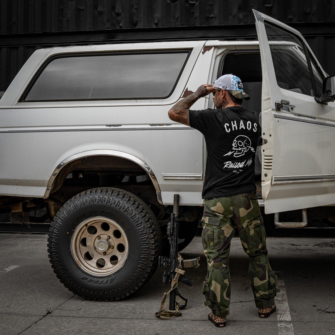 One Revolver Surfboards - Chaos Raised Me Men&