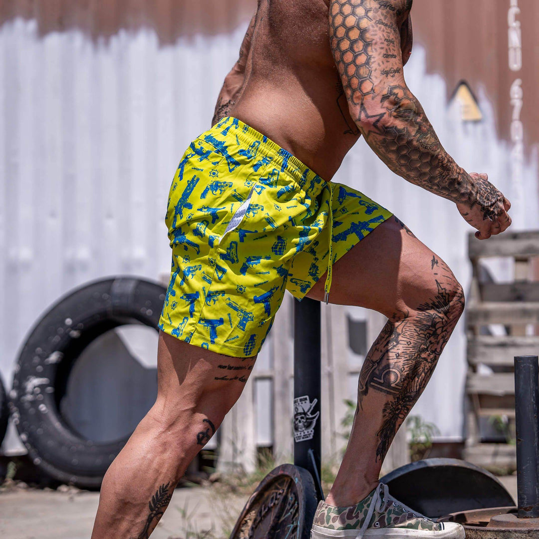 Men's V3 Performance Training Shorts | FREEDOM KEEPER EDITION - One Revolver Surfboards