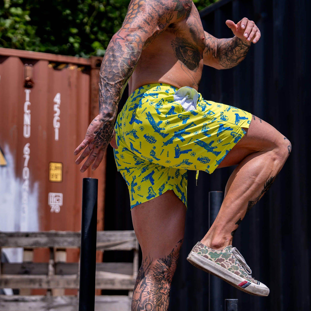Men's V3 Performance Training Shorts | FREEDOM KEEPER EDITION - One Revolver Surfboards