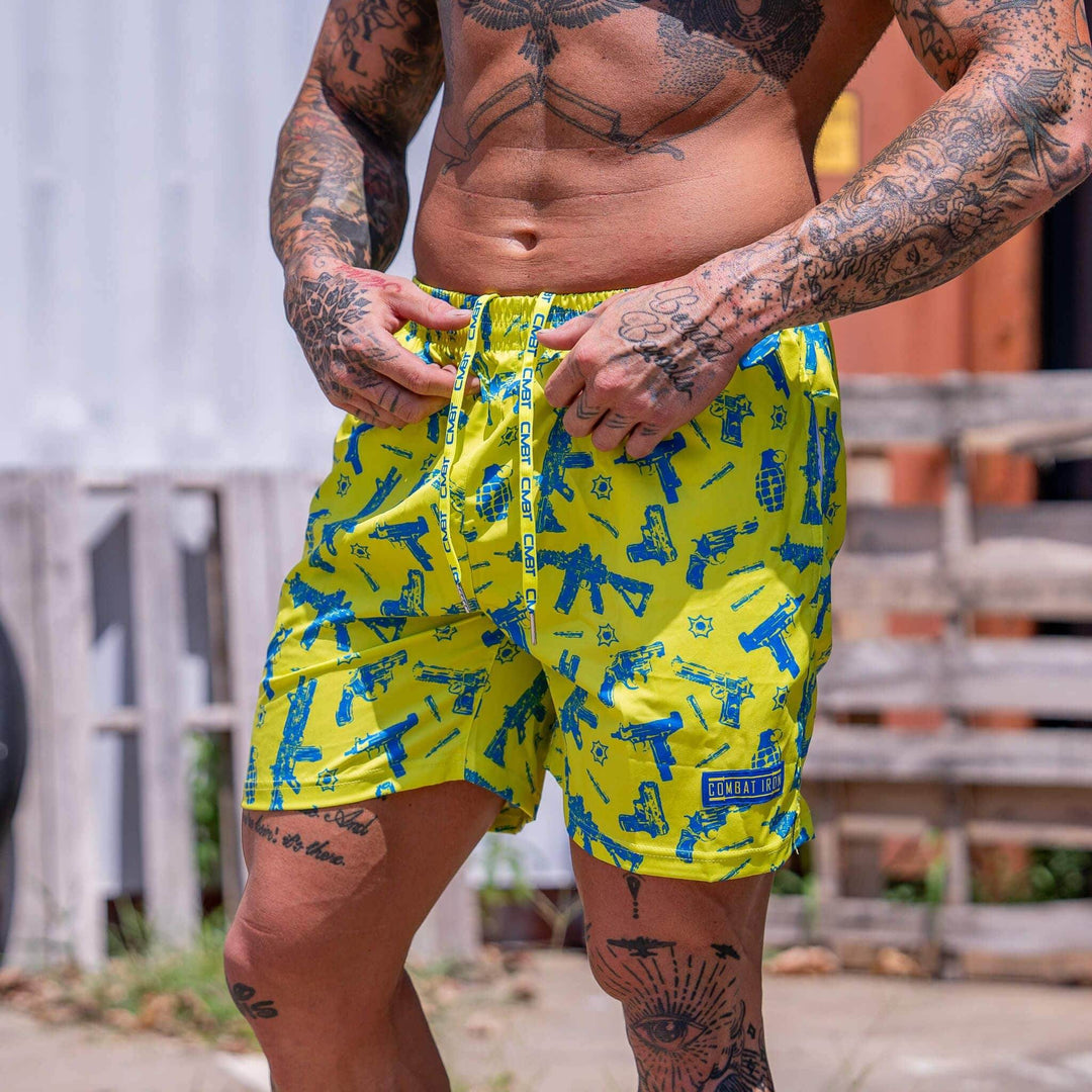 Men's V3 Performance Training Shorts | FREEDOM KEEPER EDITION - One Revolver Surfboards