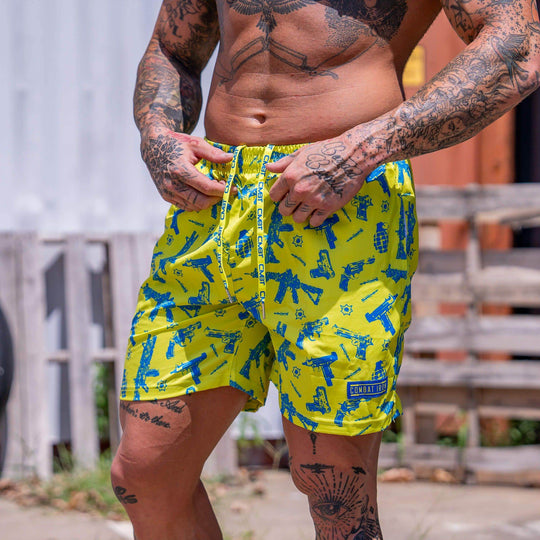 Men's V3 Performance Training Shorts | FREEDOM KEEPER EDITION - One Revolver Surfboards