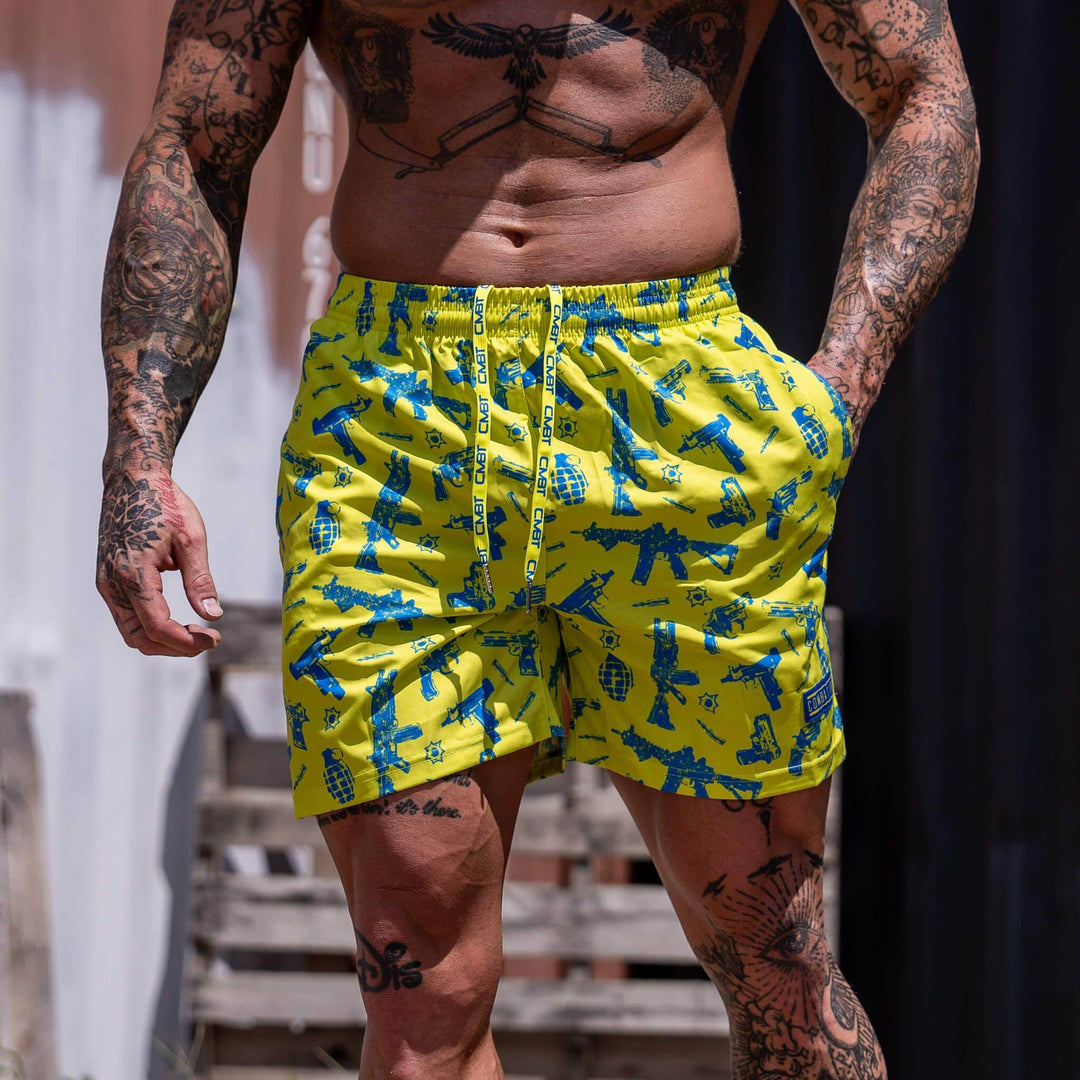 Men's V3 Performance Training Shorts | FREEDOM KEEPER EDITION - One Revolver Surfboards