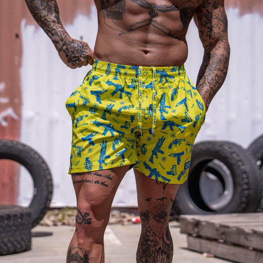 Men's V3 Performance Training Shorts | FREEDOM KEEPER EDITION - One Revolver Surfboards