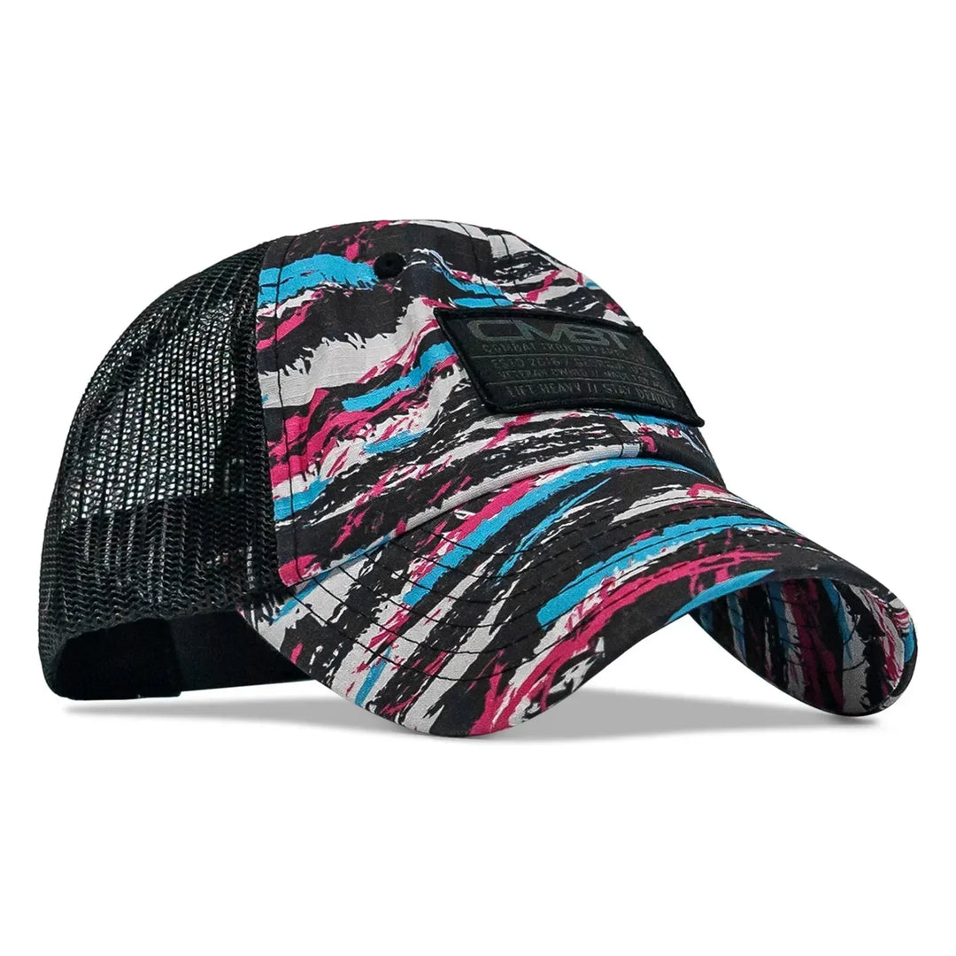 One Revolver Surfboards - Original Subdued CMBT Patch Tactical Ripstop Mesh Snapback Hat HEADWEAR