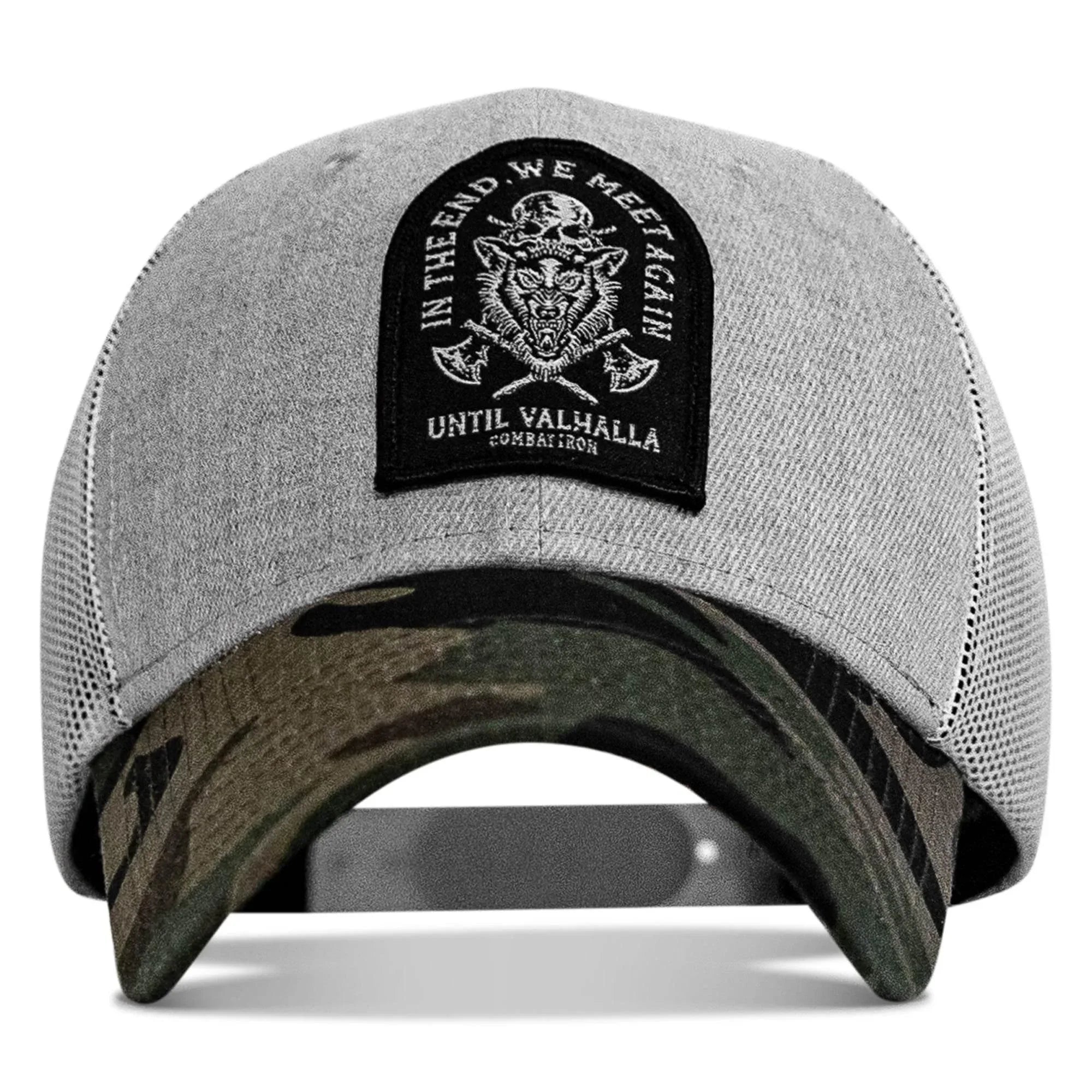 One Revolver Surfboards - In The End, We Meet Again - Until Valhalla Patch Snapback Hat HEADWEAR