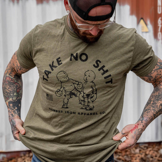 Take No Shit Boxing Men's T-Shirt - One Revolver Surfboards