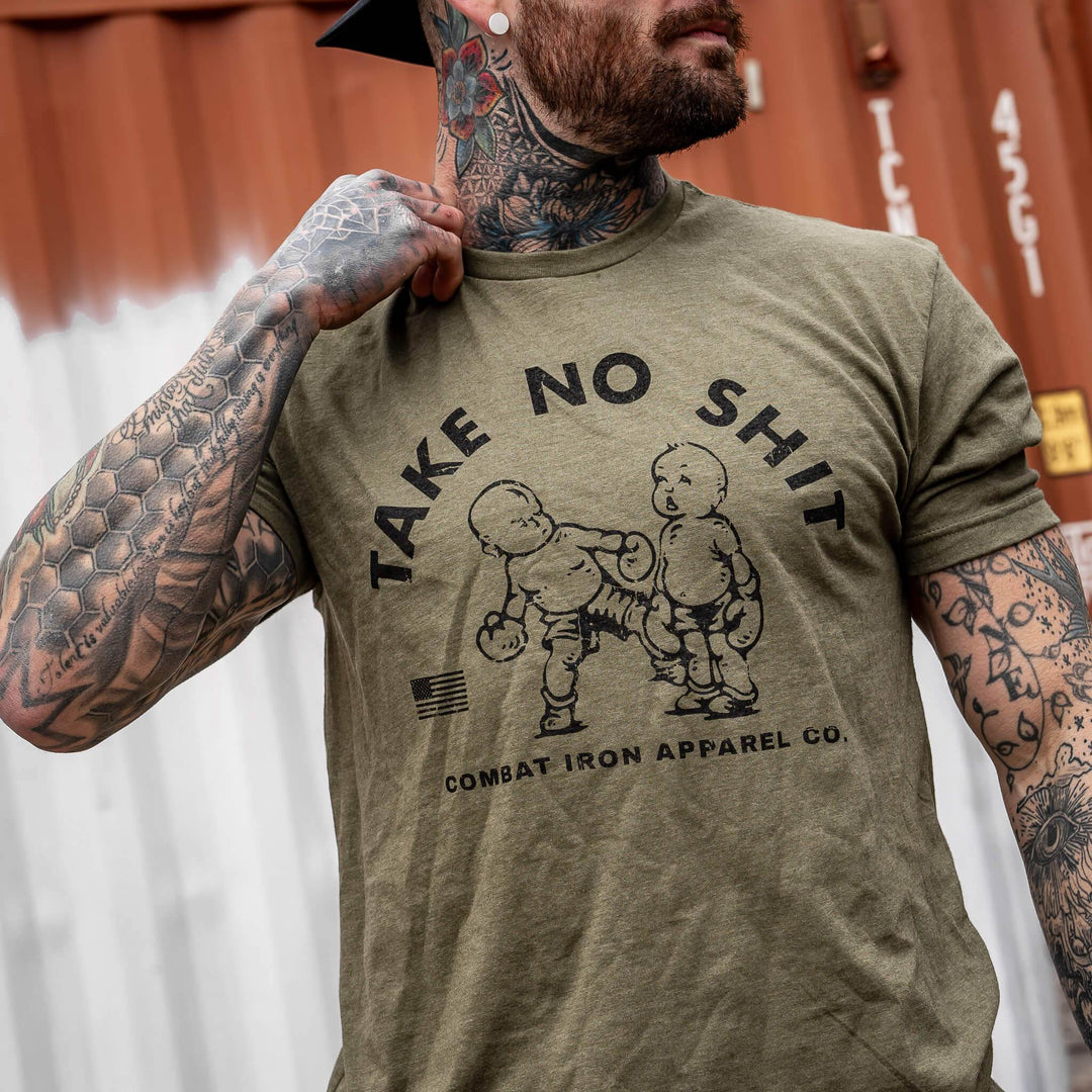 Take No Shit Boxing Men's T-Shirt - One Revolver Surfboards