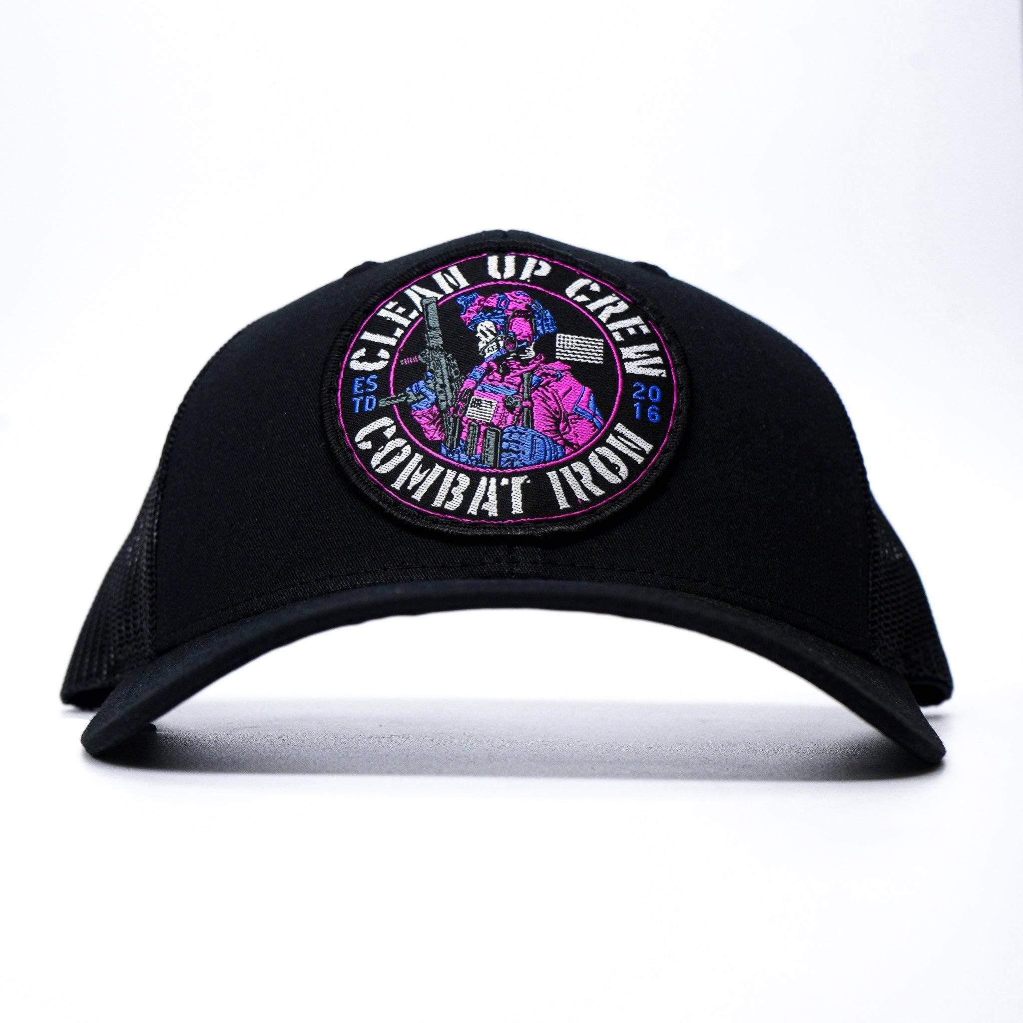 One Revolver Surfboards - Clean Up Crew Miami Patch Mid-Profile Mesh Snapback Hat HEADWEAR