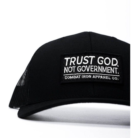 Trust God. Not Government. Mid-Profile Mesh Snapback - One Revolver Surfboards
