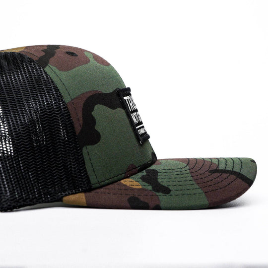 Trust God. Not Government. Mid-Profile Mesh Snapback - One Revolver Surfboards