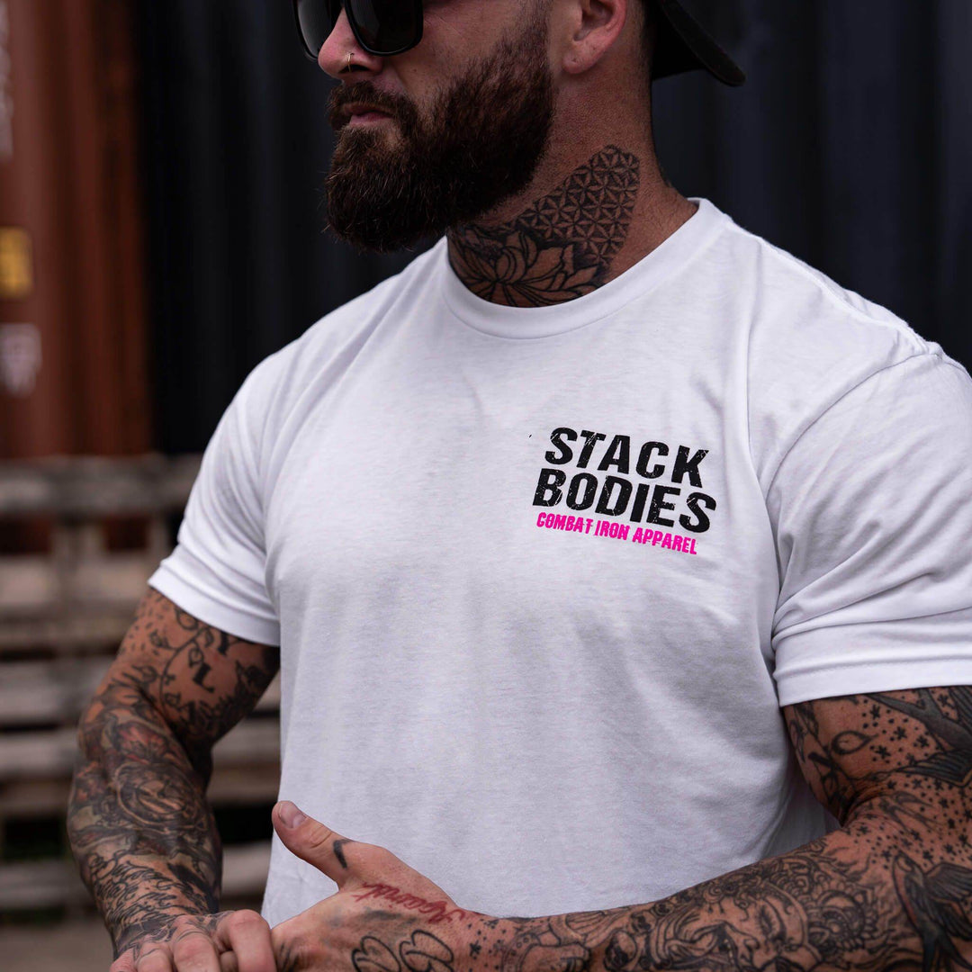 Flamingo Operator Stack Bodies Men's T-Shirt - One Revolver Surfboards