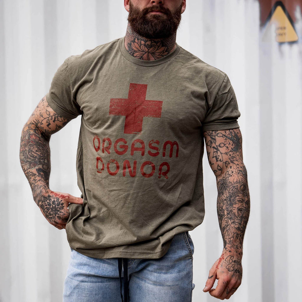Orgasm Donor Men's T-Shirt - One Revolver Surfboards