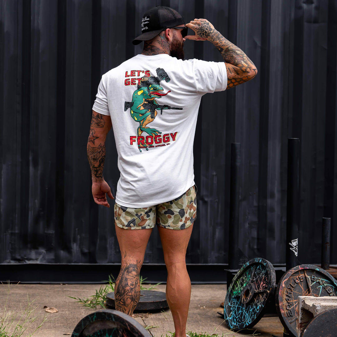 Let's Get Froggy Operator Style Men's T-Shirt - One Revolver Surfboards