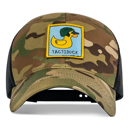 TACTIDUCK CUSTOM PATCH SNAPBACK - HEADWEAR - One Revolver Surfboards