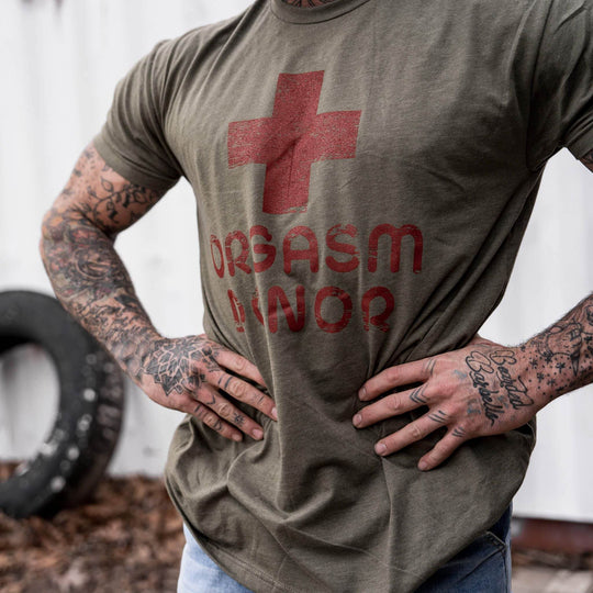 Orgasm Donor Men's T-Shirt - One Revolver Surfboards
