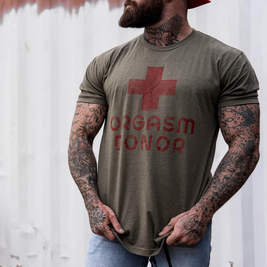 Orgasm Donor Men's T-Shirt - One Revolver Surfboards