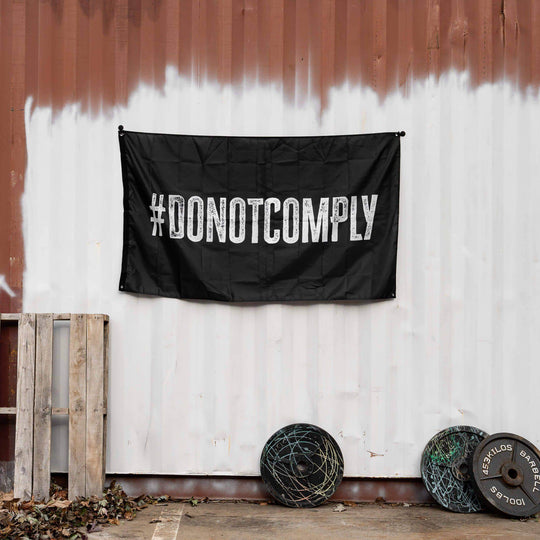 Do Not Comply 3' X 5' Wall Flag - One Revolver Surfboards
