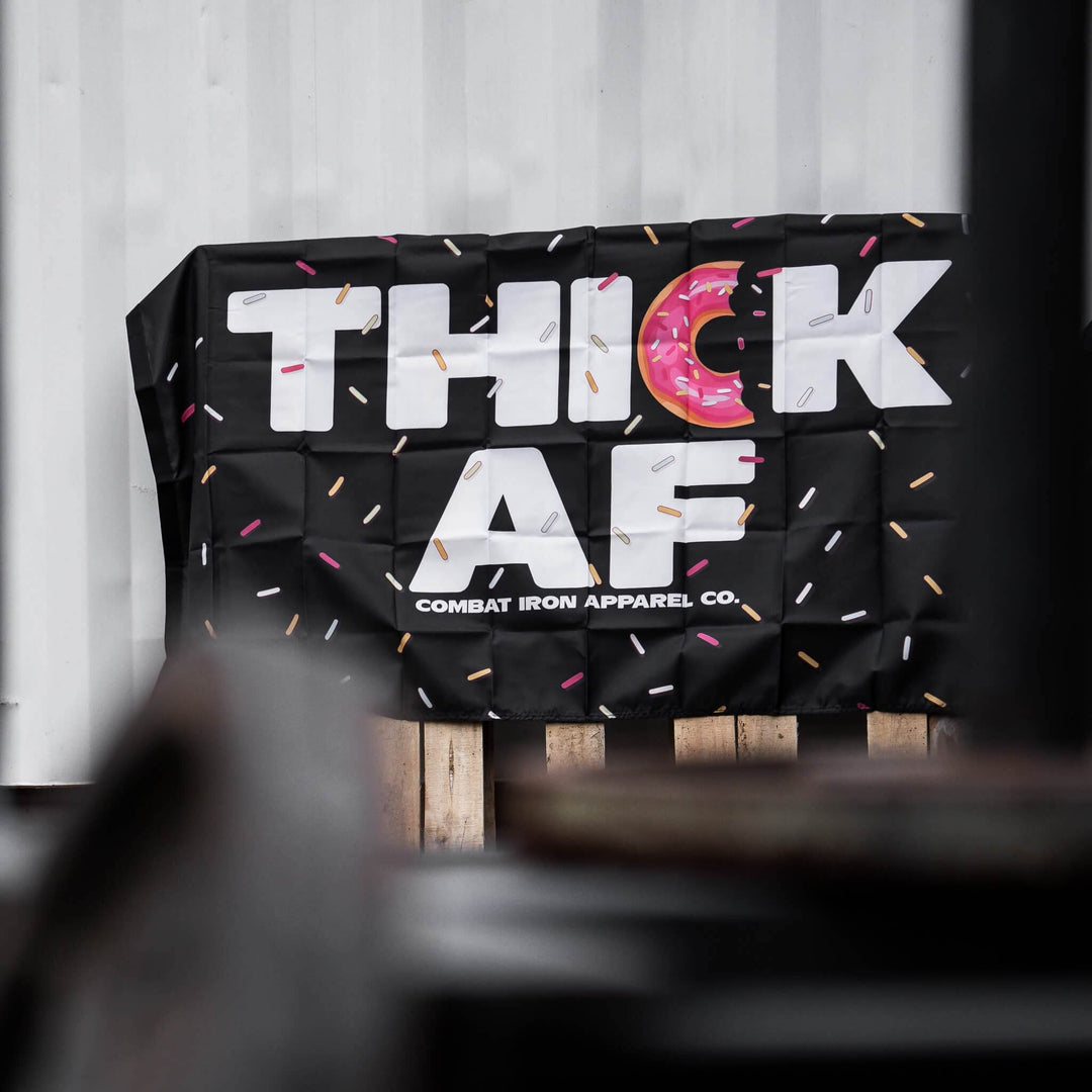 Thick AF Donut Edition 3' X 5' Wall Flag - One Revolver Surfboards