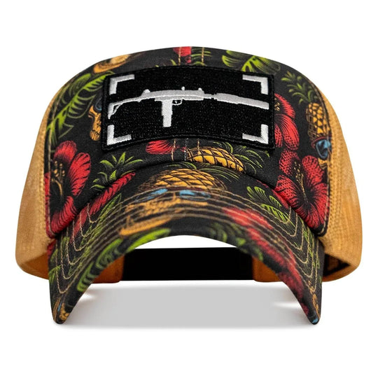 One Revolver Surfboards - Uzi Patch Patch Tactical Ripstop Mesh Snapback Hat HEADWEAR