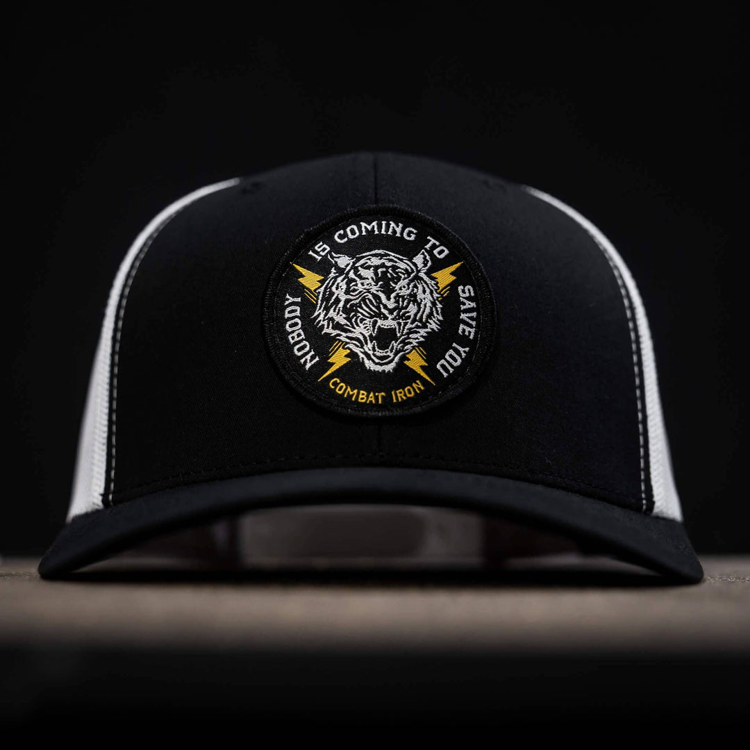 One Revolver Surfboards - Nobody Is Coming To Save You Patch Snapback Hat HEADWEAR