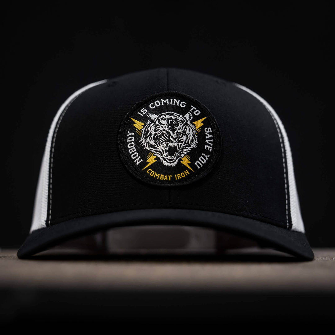 Nobody Is Coming To Save You Patch Snapback Hat - One Revolver Surfboards