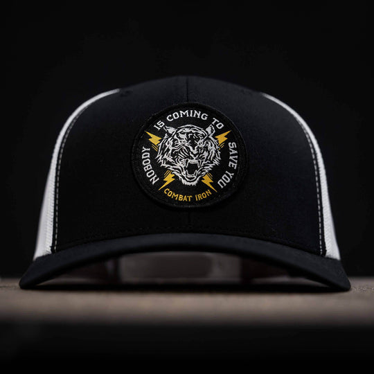 Nobody Is Coming To Save You Patch Snapback Hat - One Revolver Surfboards