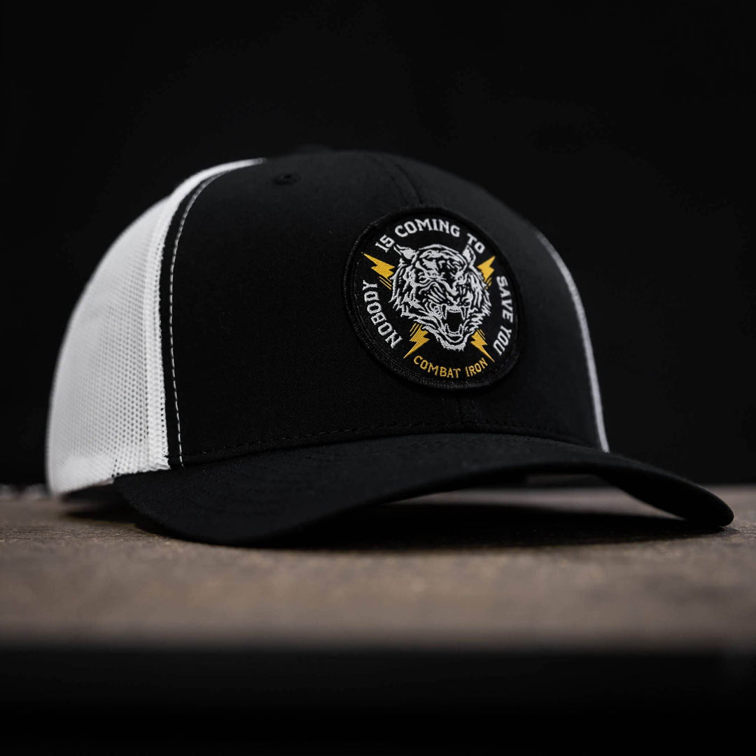 Nobody Is Coming To Save You Patch Snapback Hat - One Revolver Surfboards