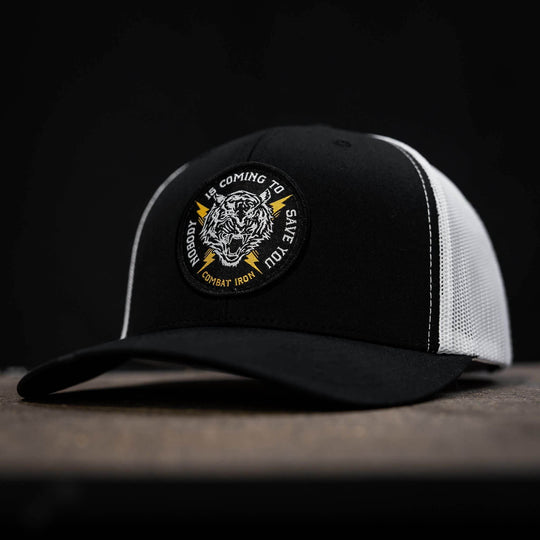 Nobody Is Coming To Save You Patch Snapback Hat - One Revolver Surfboards