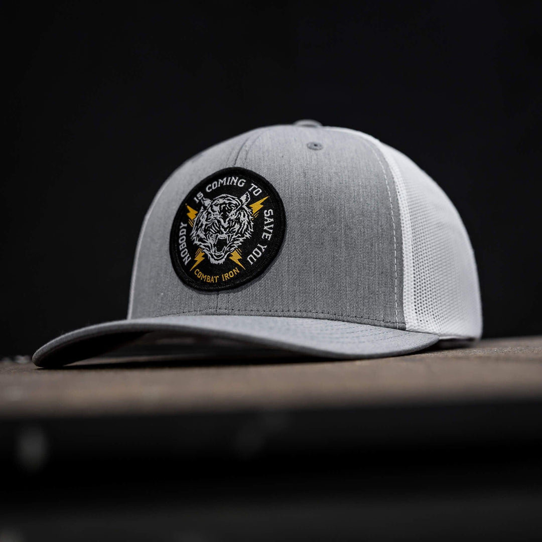 One Revolver Surfboards - Nobody Is Coming To Save You Patch Snapback Hat HEADWEAR
