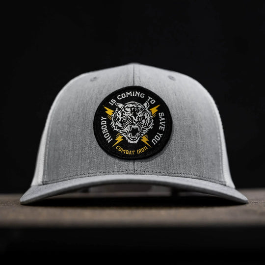 One Revolver Surfboards - Nobody Is Coming To Save You Patch Snapback Hat HEADWEAR