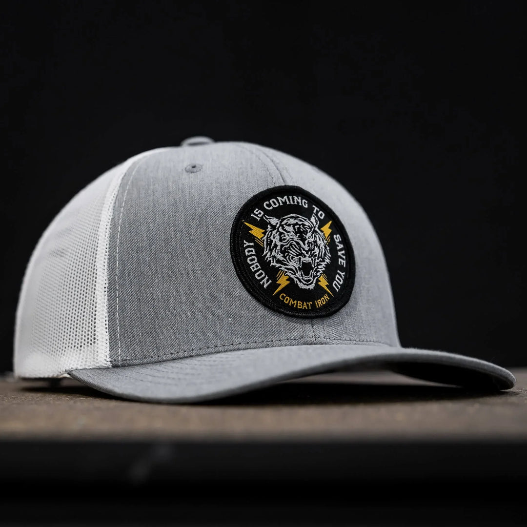 One Revolver Surfboards - Nobody Is Coming To Save You Patch Snapback Hat HEADWEAR