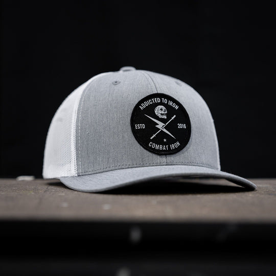 Addicted To Iron Patch Snapback Hat