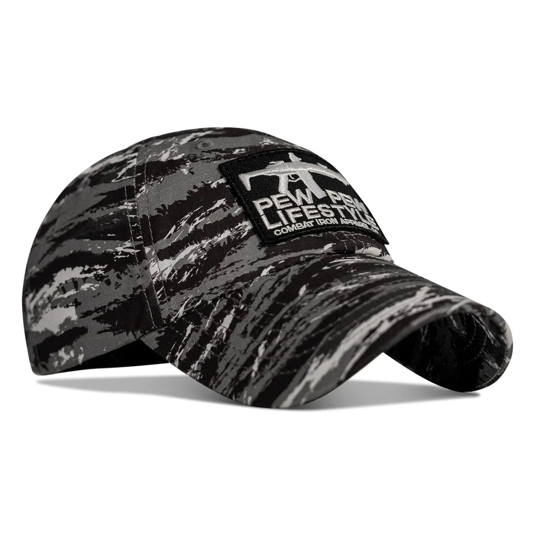 One Revolver Surfboards - Ripstop Pew Pew Lifesyle Patch Tactical Ripstop Mesh Snapback Hat HEADWEAR