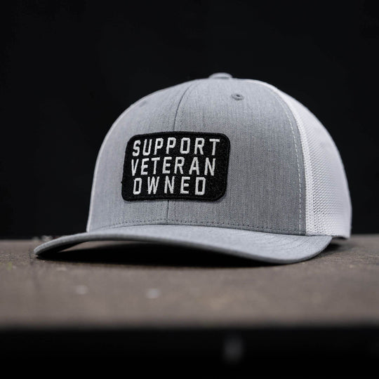 Support Veteran Owned Patch Mid-Profile Mesh Snapback - One Revolver Surfboards