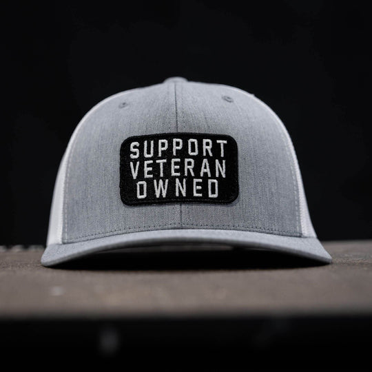 Support Veteran Owned Patch Mid-Profile Mesh Snapback - One Revolver Surfboards