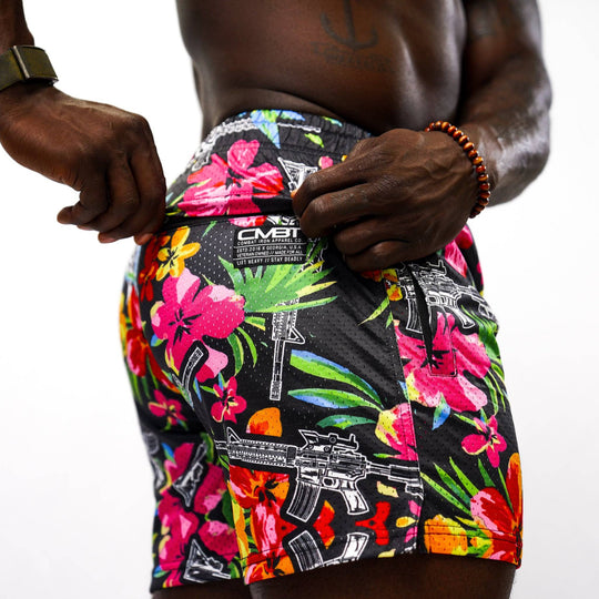 Mid Thigh Mesh Training / Lifestyle Shorts | 5"