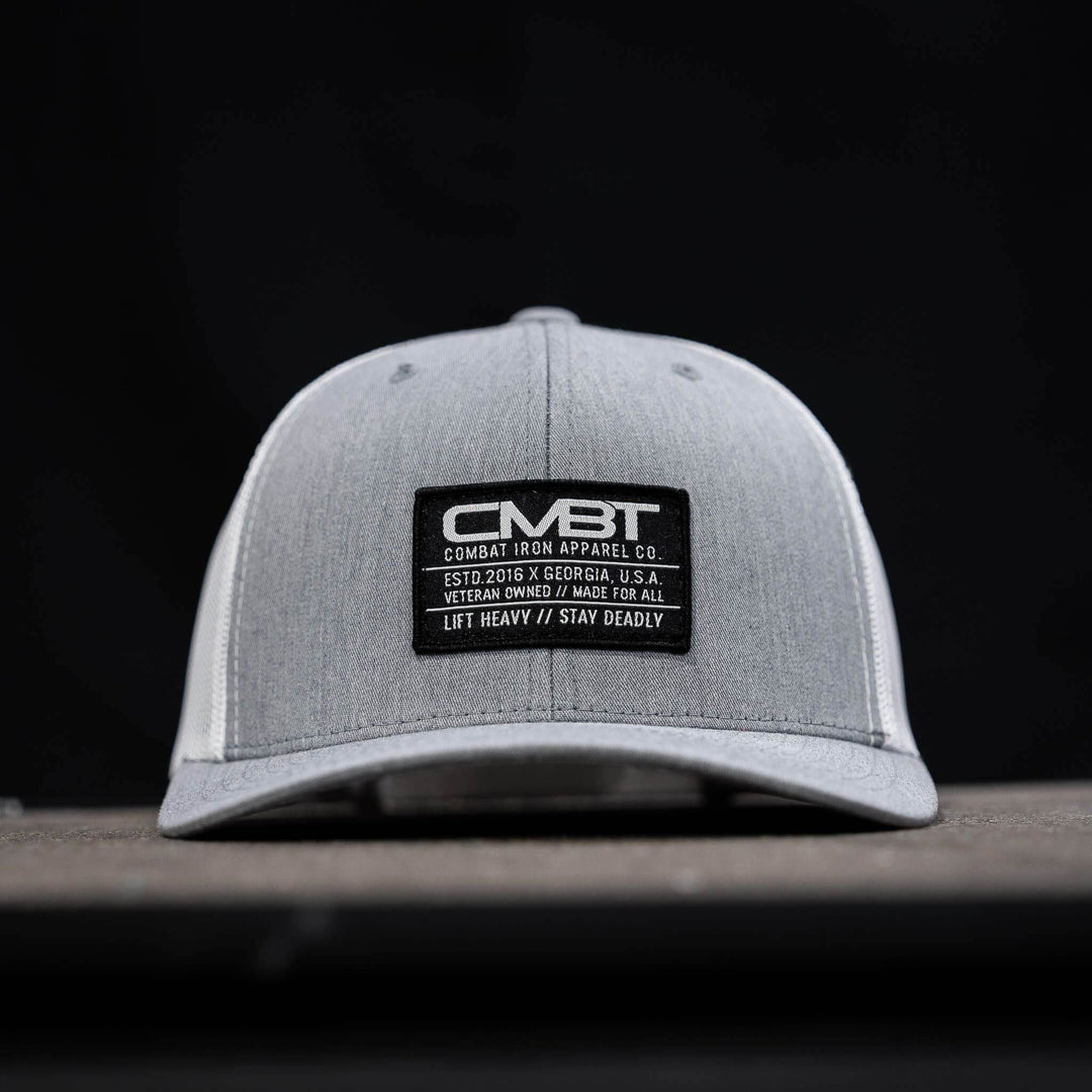 Branded CMBT Labeled Mid-Profile Snapback Hat - One Revolver Surfboards