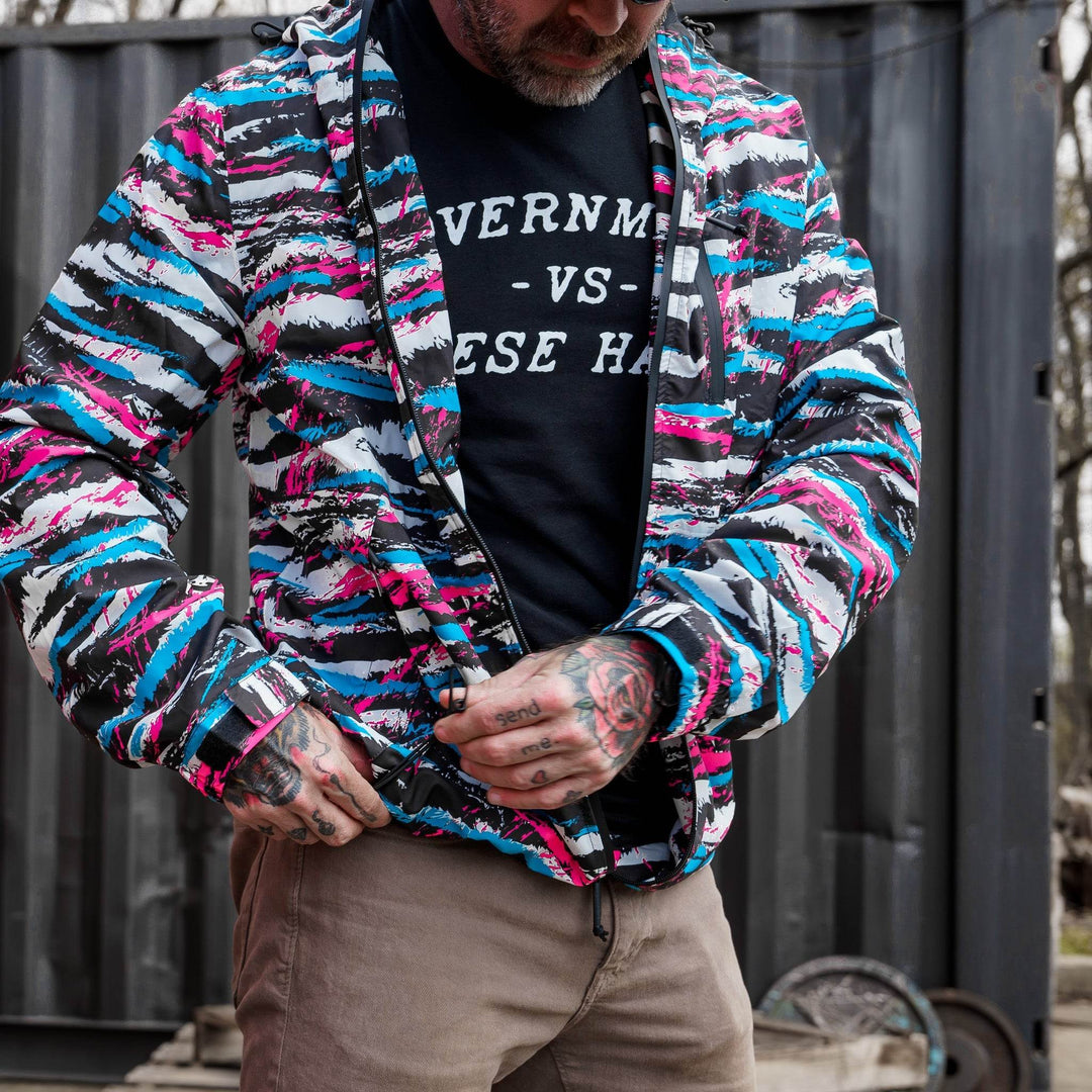 Men's Waterproof Rain Jacket V2 | Full Zip - One Revolver Surfboards