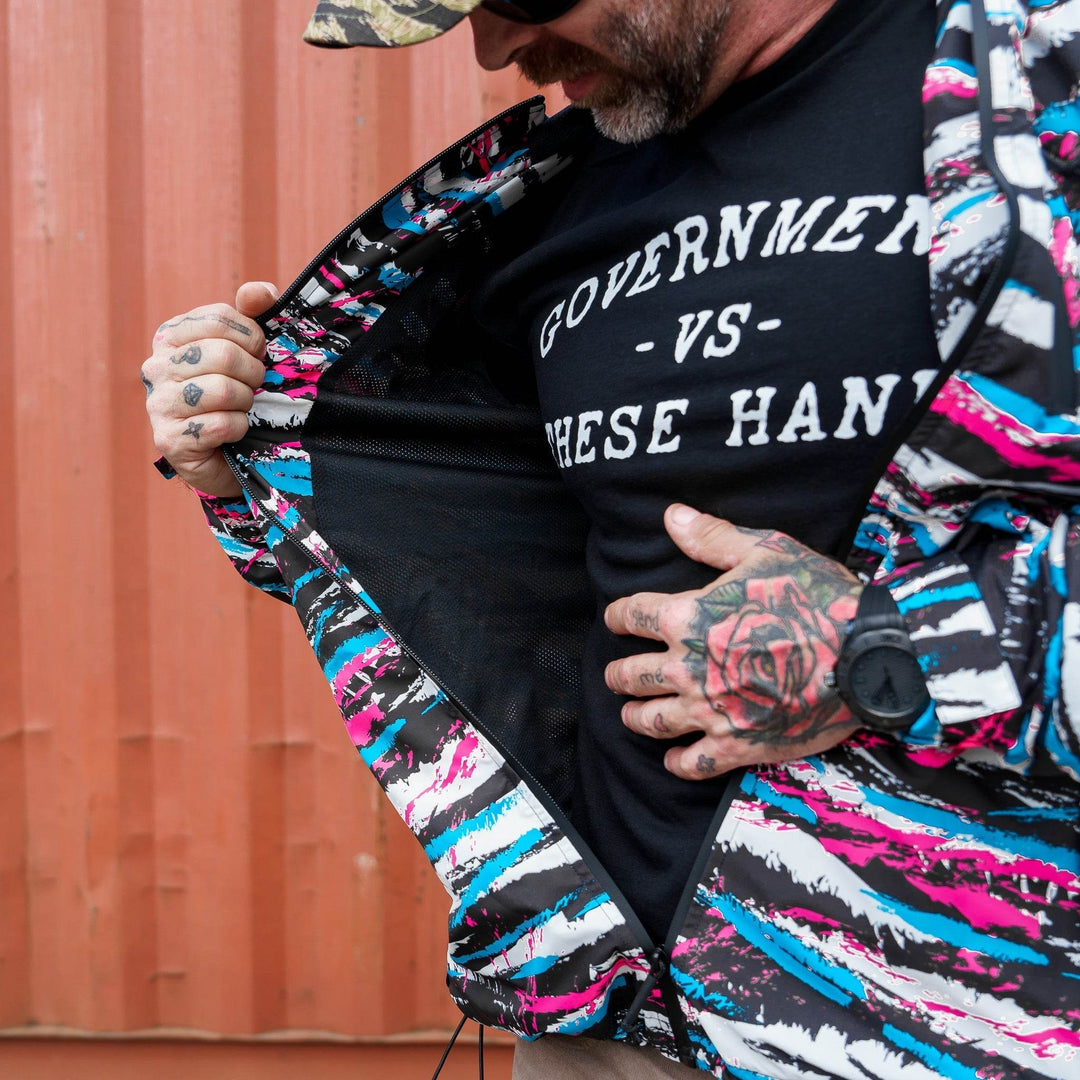 Men's Waterproof Rain Jacket V2 | Full Zip - One Revolver Surfboards